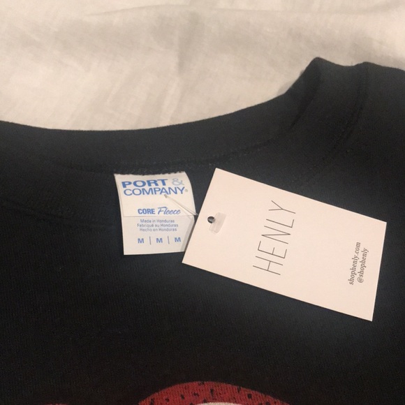 Rolling Stones Leopard Tongue Black Sweatshirt Long Sleeve M - Picture 4 of 11